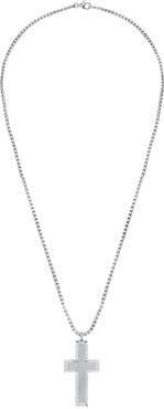 Crislu Men's Cross Pendant Necklace