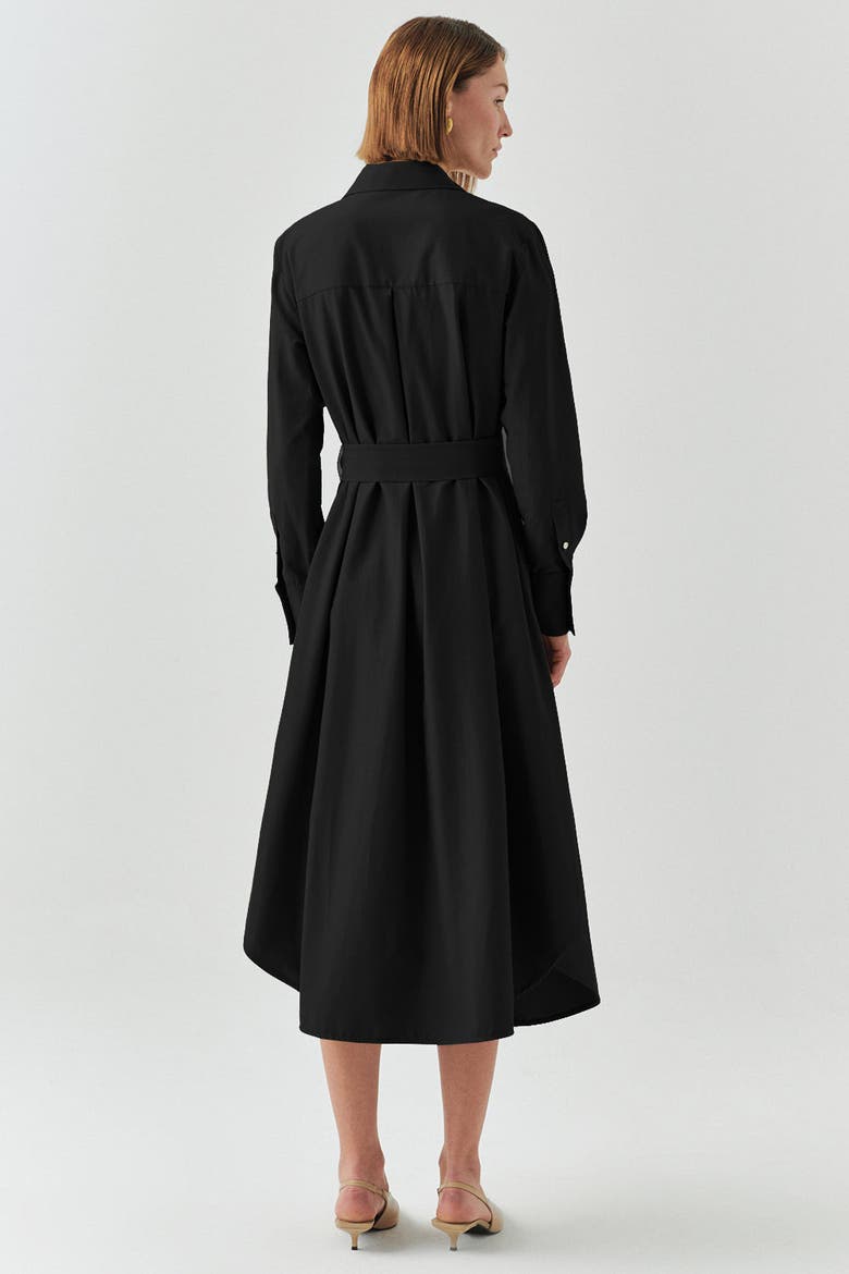 Mckinley Midi Dress, Alternate, color, BLACK