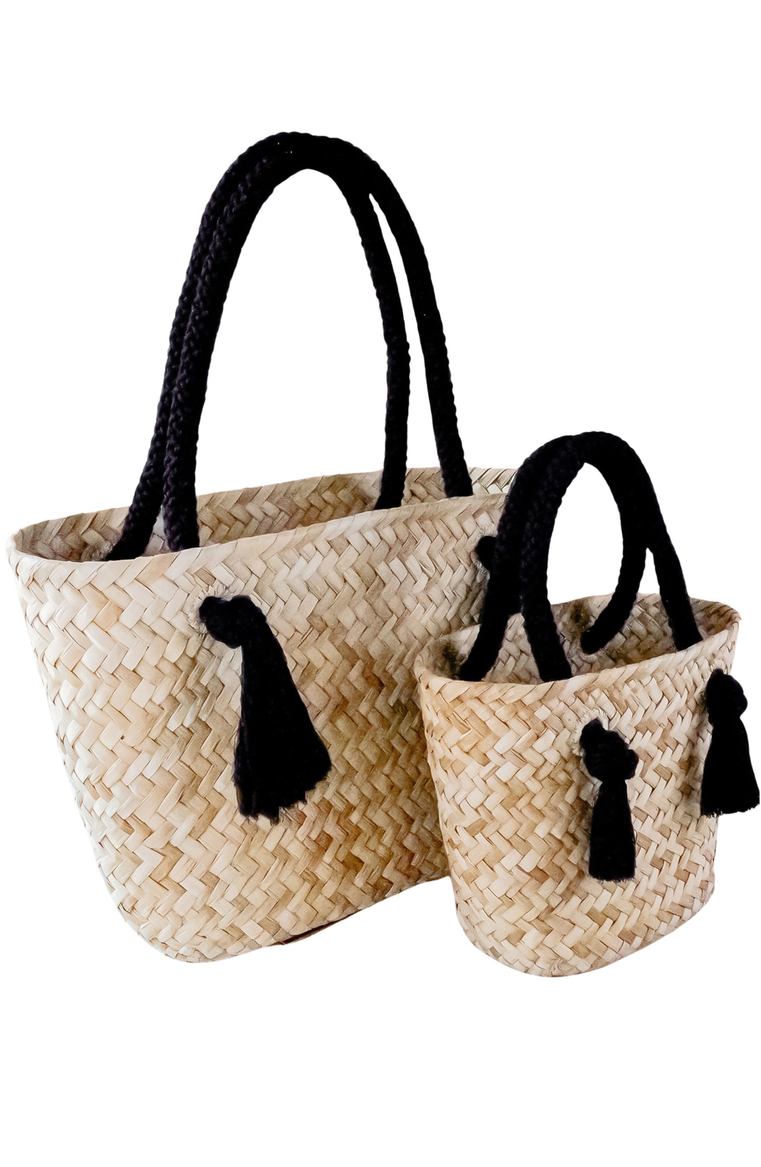 LIKHA Mini Seagrass Tote, Alternate, color, 