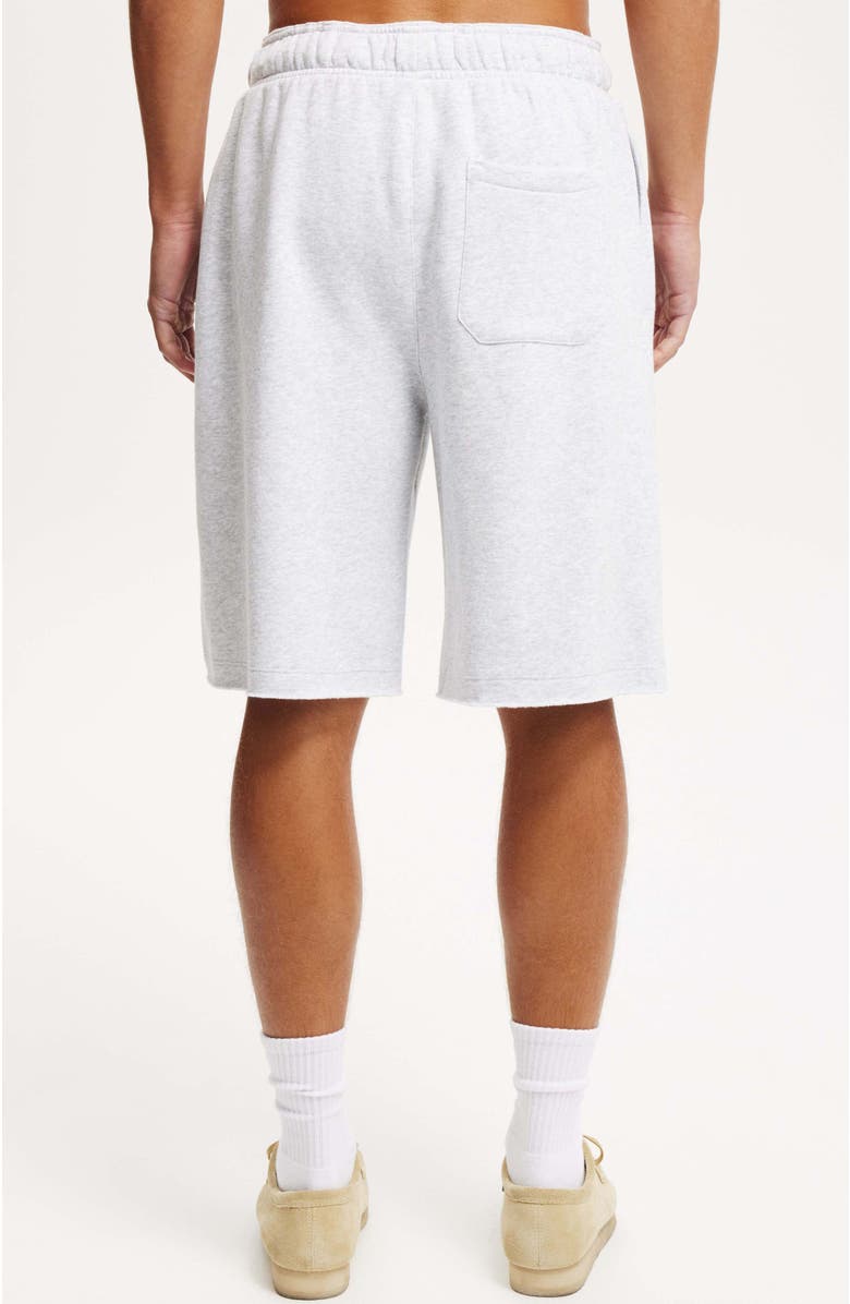 Cotton On Men's Super Baggy Fleece Short, Alternate, color, Grey Marle