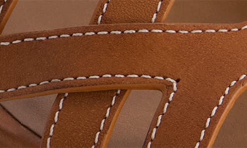 Bernardo Jacin Low Block Heel Sandal In Brown