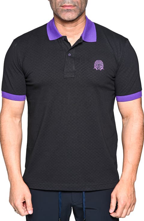 Mozartsquaretip Stretch Nylon Polo