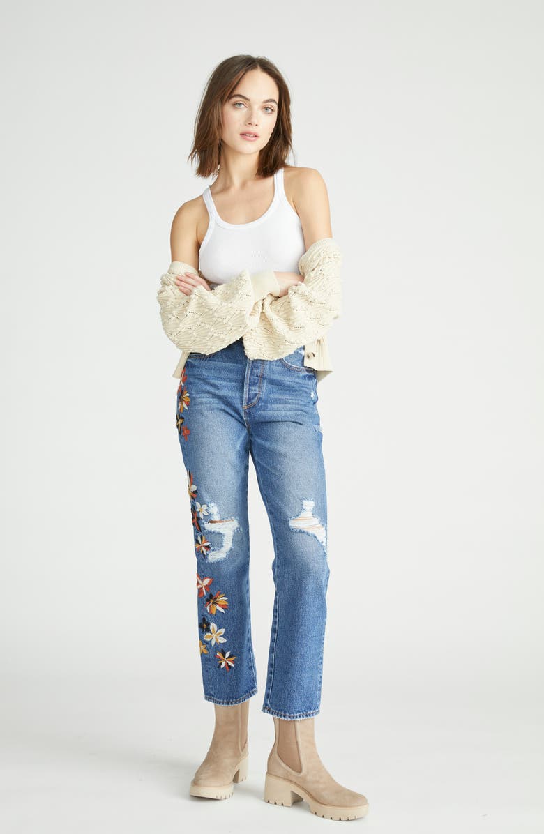Driftwood Jordie Mom Jeans, Alternate, color,