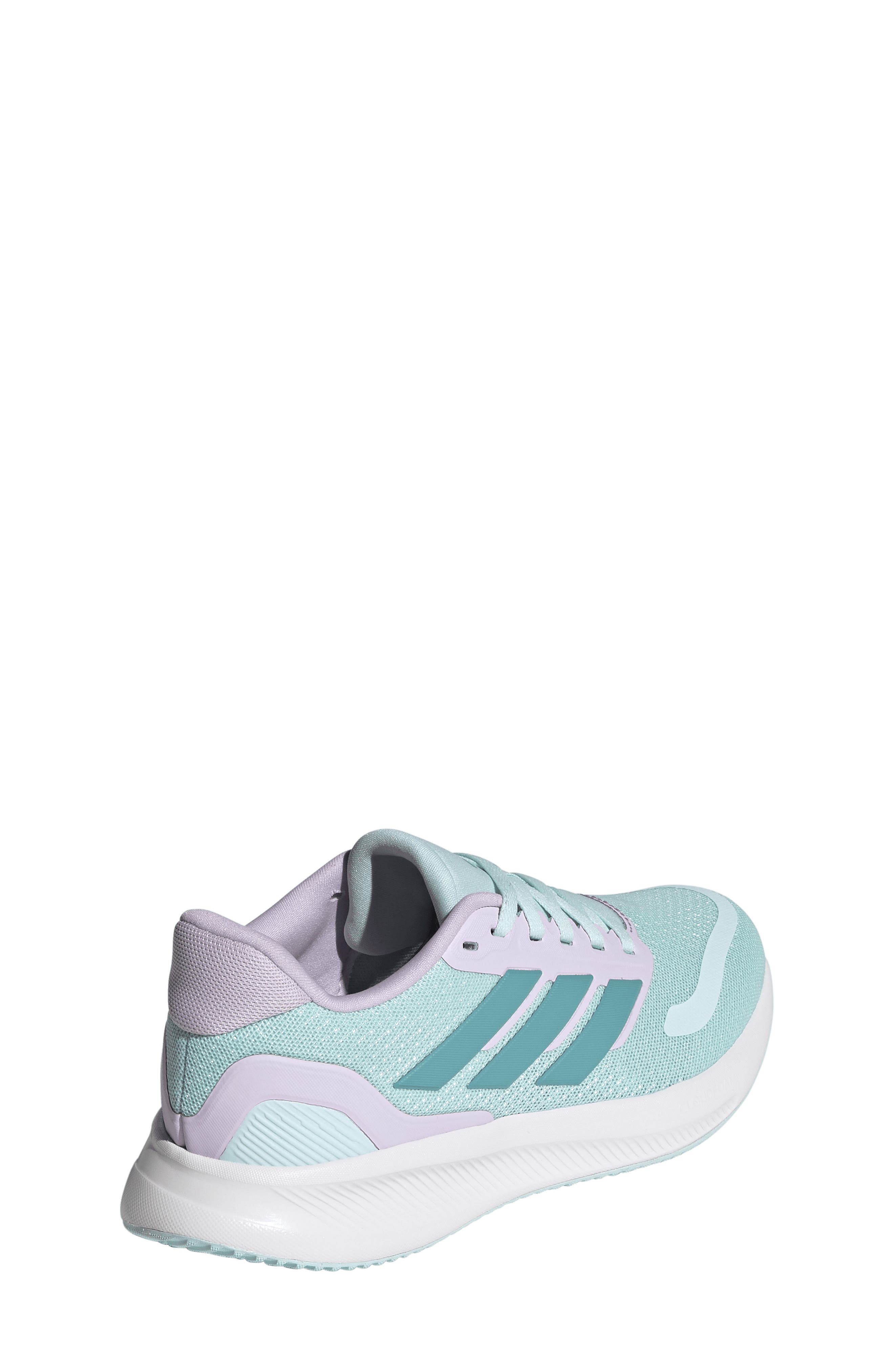 adidas Kids' Run Falcon 5 Running Shoe, Alternate, color, Halo Mint/ Mint/ Lavender