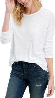 Splendid Crewneck Slub Jersey Tee