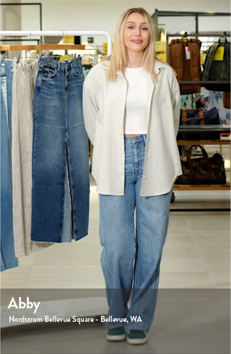 Stripe Oversize Shirt, sales video thumbnail