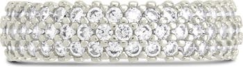 Jolene Cubic Zirconia Rainbow Eternity Ring