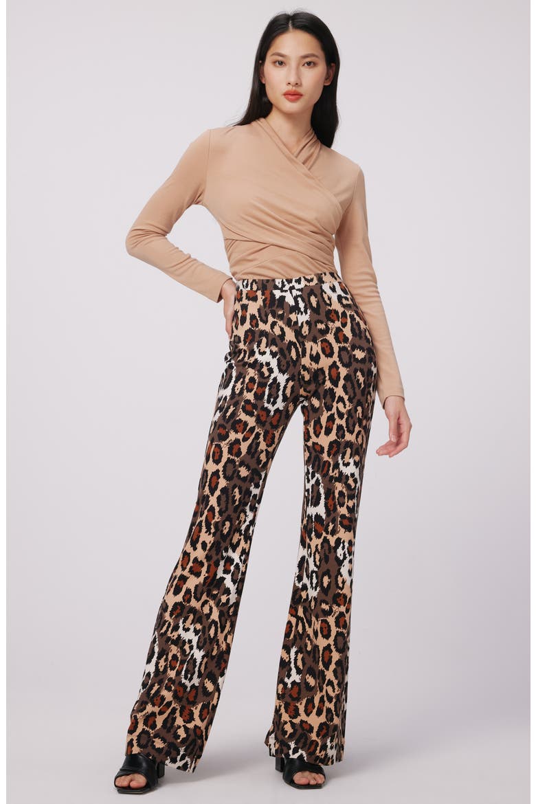 Brooklyn Leopard Print Knit Pants, Alternate, color, JUNGLE CAT MED
