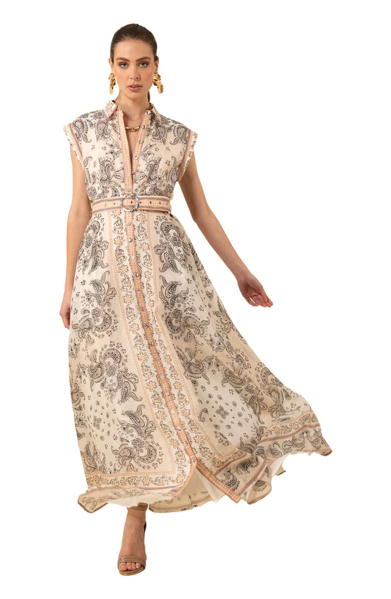 Halebob Holland Organza Maxi Dress, Alternate, color, 