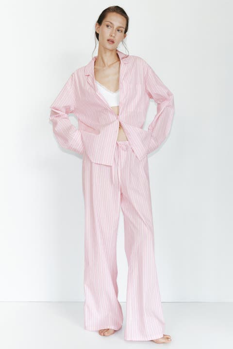 Cotton Poplin Pajamas