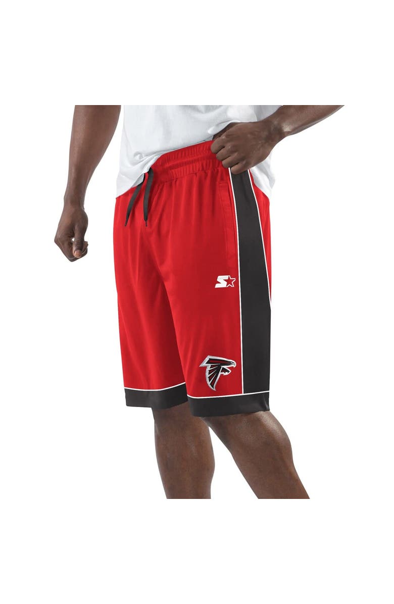 STARTER Men's Starter Red Atlanta Falcons Throwback Fan Favorite Shorts, Alternate, color, Red