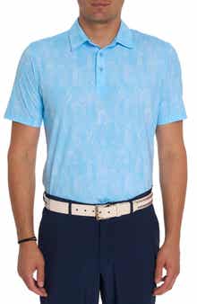 Robert Graham Beauford Short Sleeve Performance Golf Polo