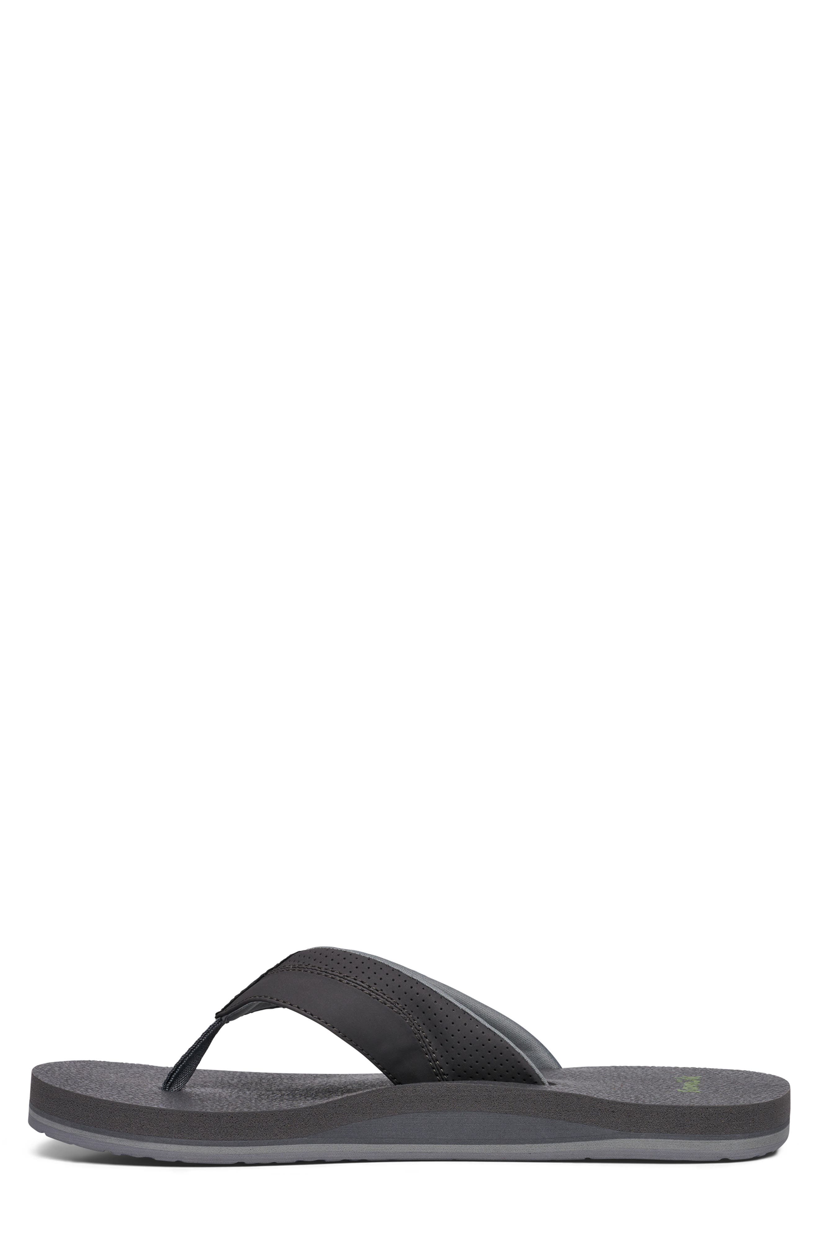 Beer Cozy IV Flip Flop, Alternate, color, CASTLEROCK