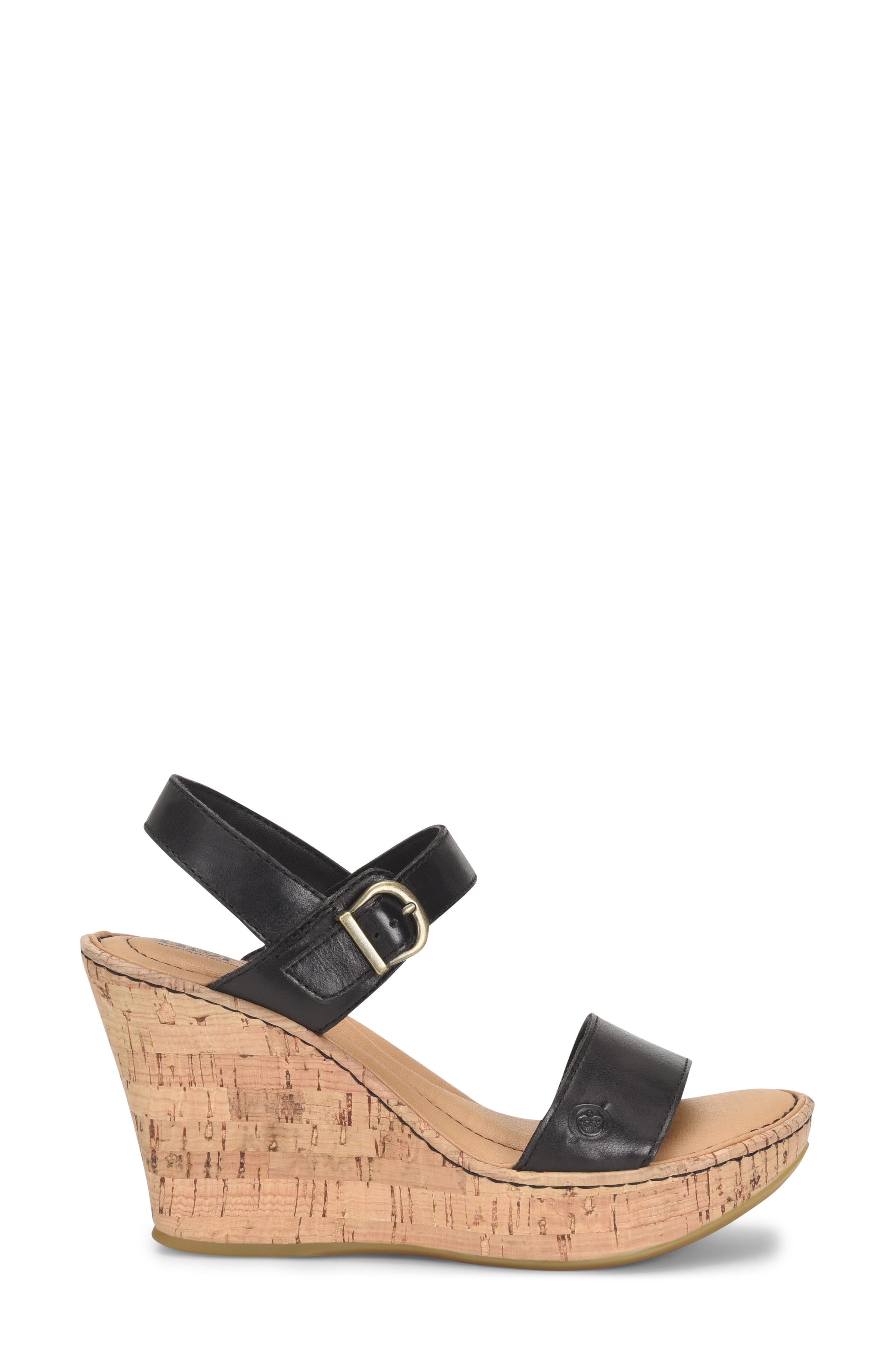 Børn Lenore Platform Wedge Sandal, Alternate, color, 