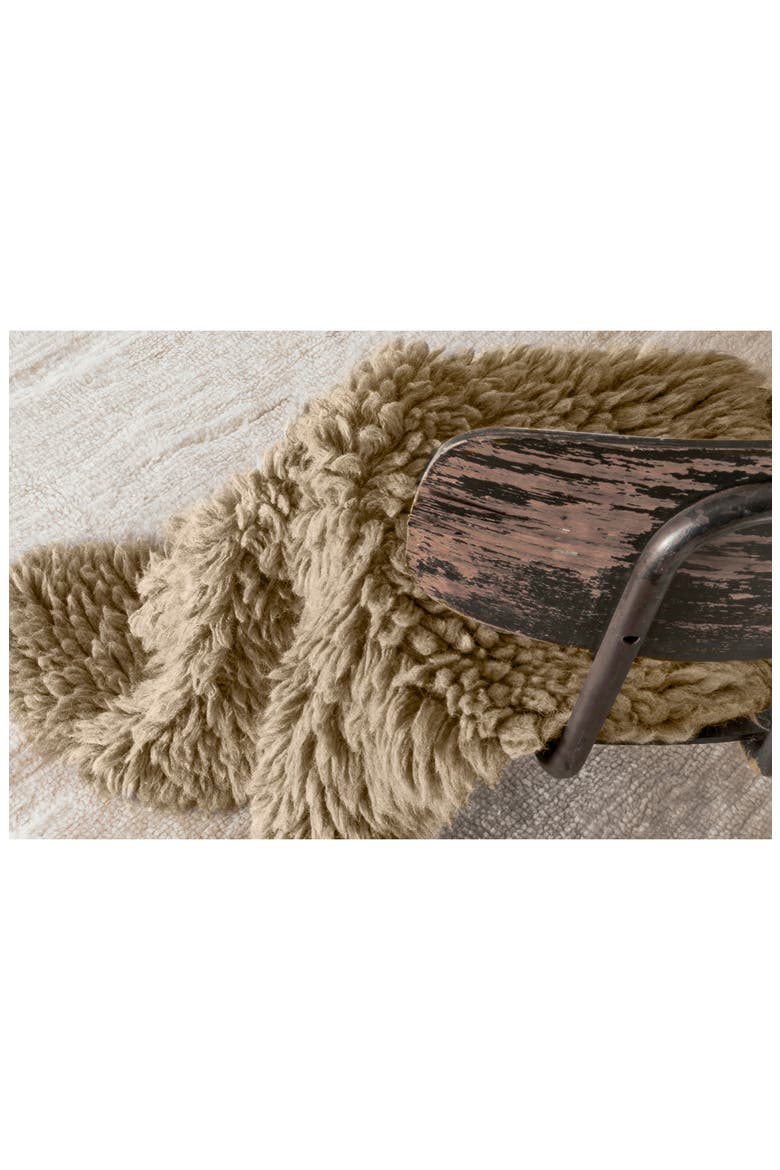 Woolly Woolable Washable Wool Rug, Alternate, color, BEIGE