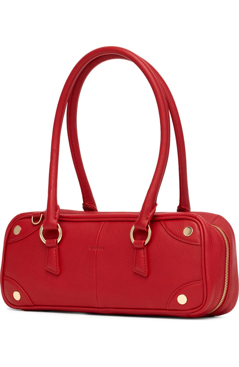 HAMMITT Small Meredith Leather Shoulder Bag, Alternate, color, Chili Red/ Gold