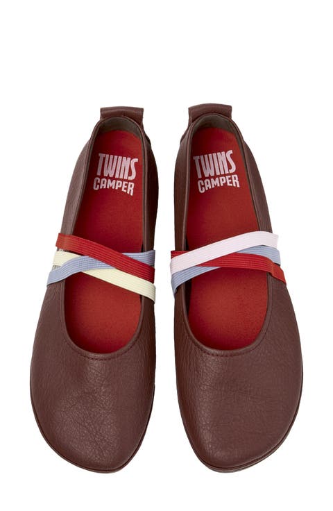 Right Nina Twins Mismatch Ballerina Flat (Women)