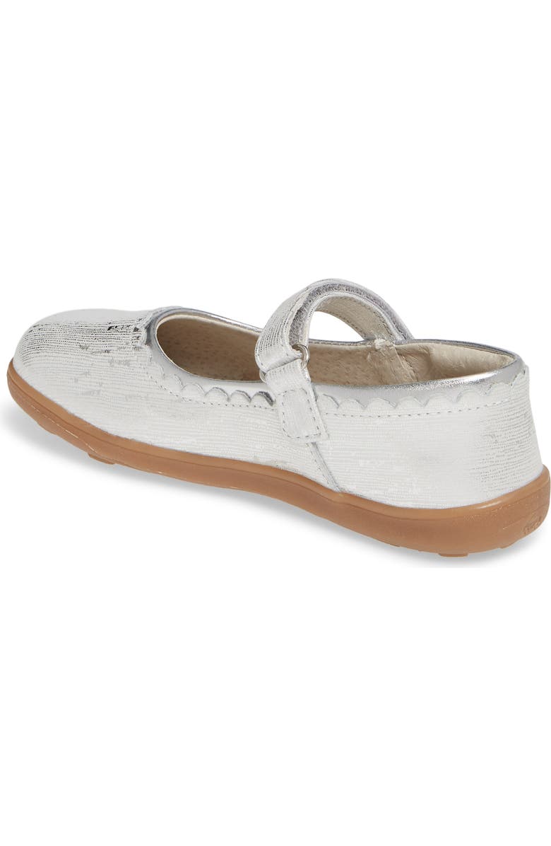 See Kai Run Jane II Mary Jane, Alternate, color, Silver