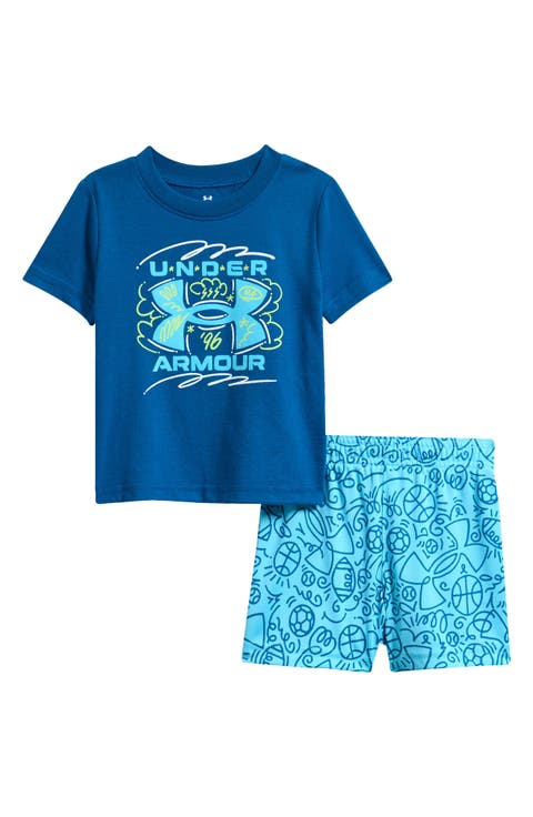 Kids' UA Tech T-Shirt & Shorts Set