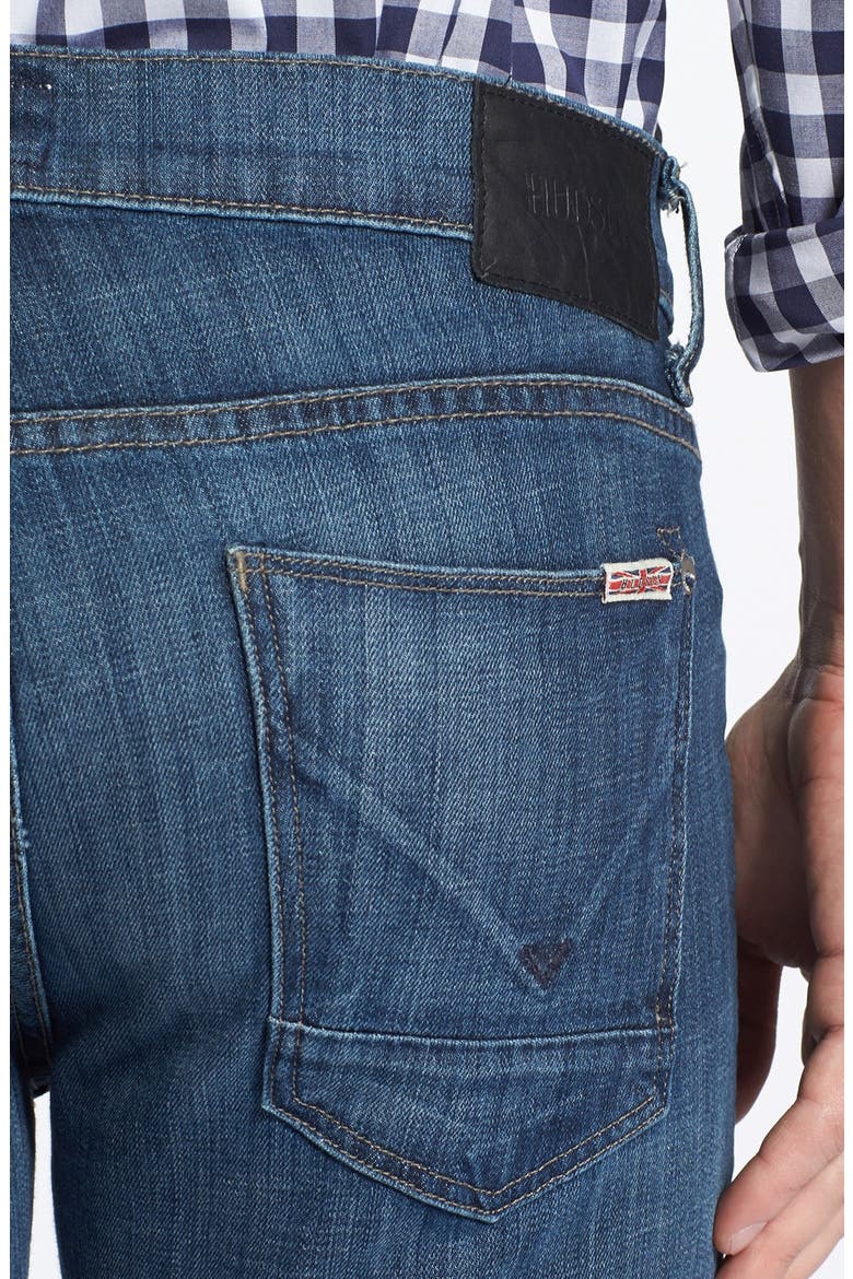 'Byron' Slim Straight Leg Jeans, Alternate, color, HARRIS