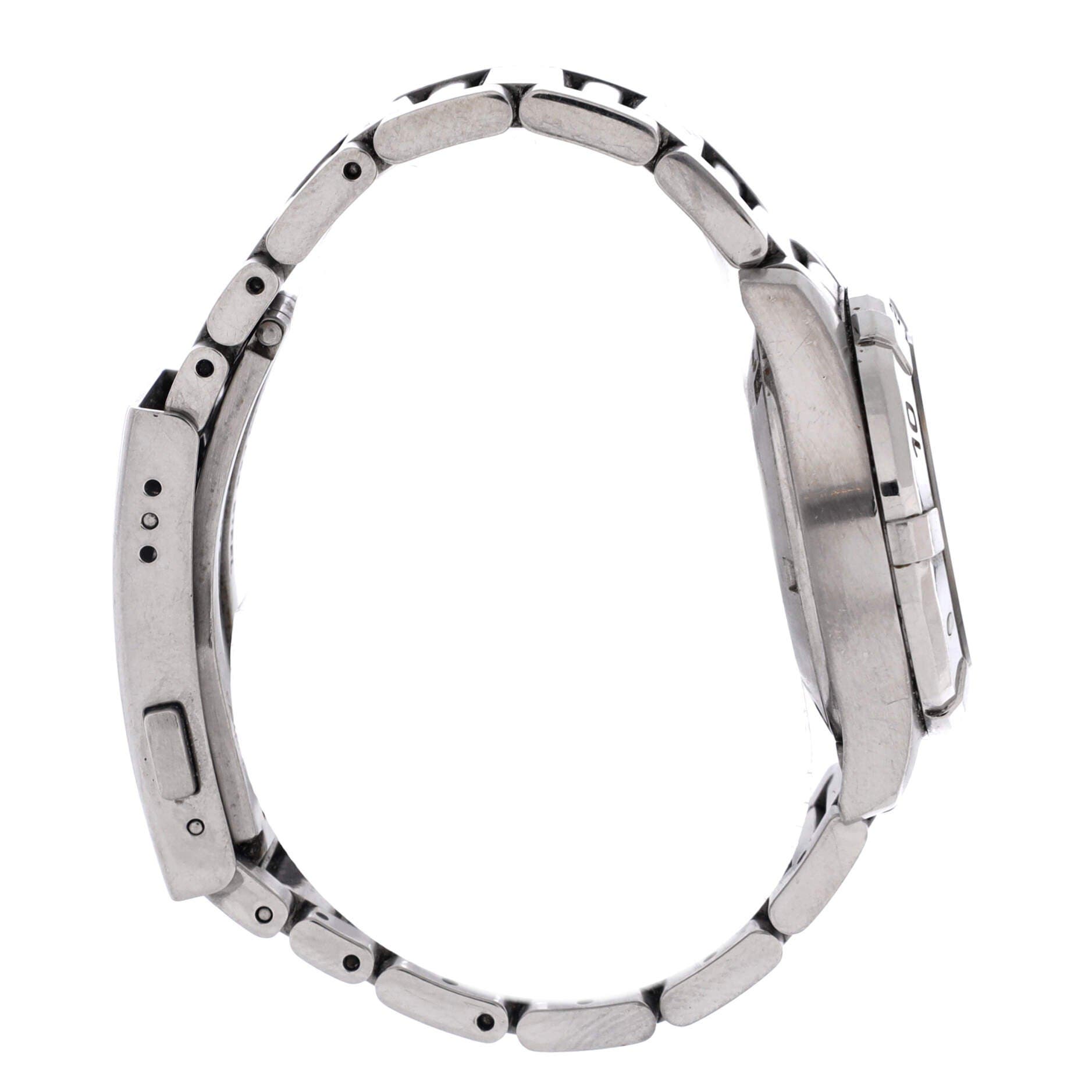 Aquaracer 300M Quartz Watch Stainless Steel with Diamond Markers and Mother of Pearl 32, Alternate, color, Metallic Silver