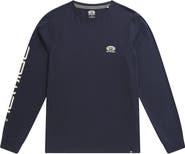 Animal Tommy Graphic Print Natural Long-Sleeved T-Shirt