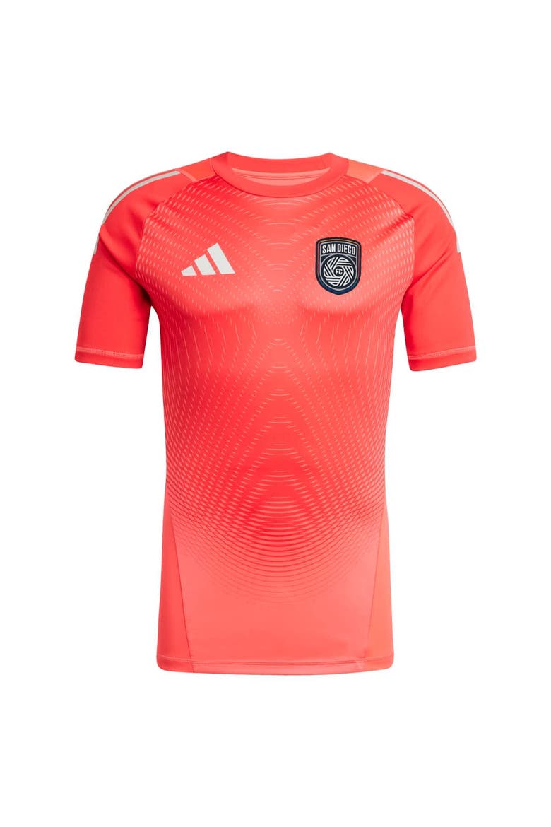 Men's adidas Red San Diego FC 2025 Goalkeeper Jersey, Alternate, color, Red