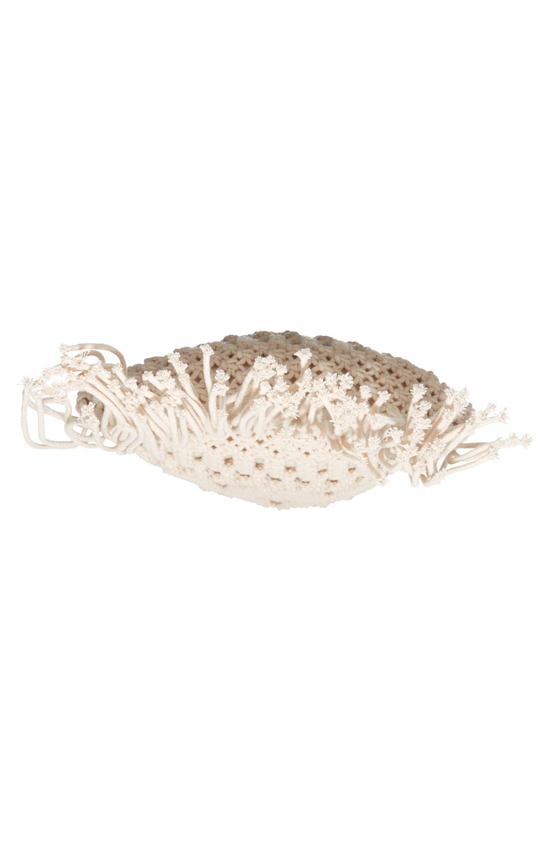 Crochet Crossbody Bag, Alternate, color, NATURAL