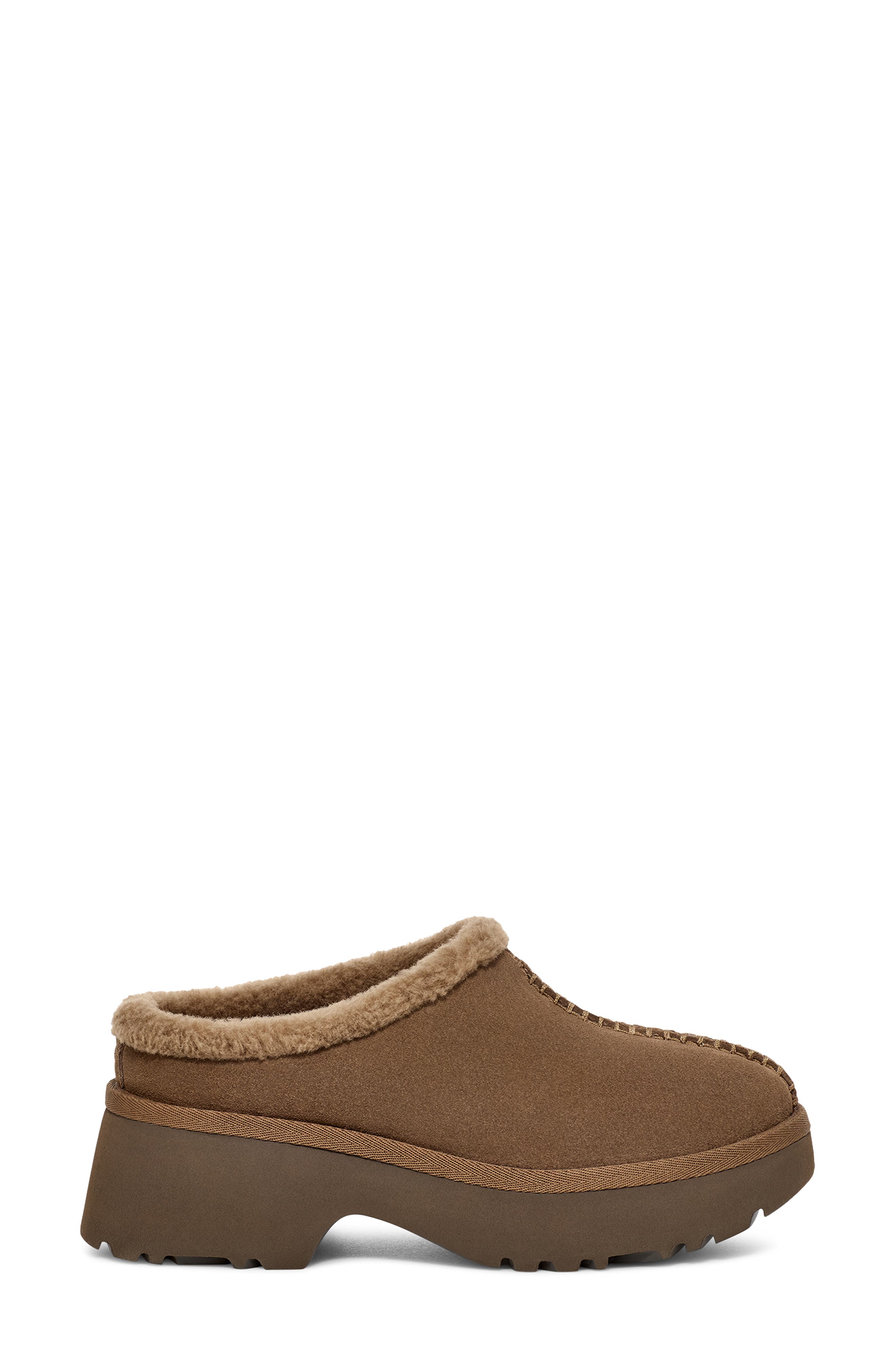 New Heights UGGplush Lined Clog, Alternate, color, HICKORY
