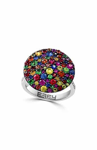 Diamond & Tsavorite Ring