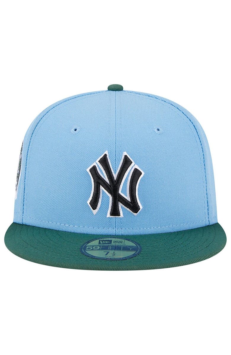 New Era Men's New Era Sky Blue/Cilantro New York Yankees 2000 Subway Series 59FIFTY Fitted Hat, Alternate, color, Light Blue