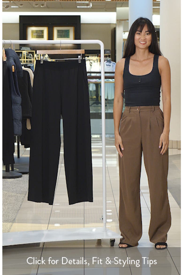 Atlas Elastic Waist Wide Leg Pants video