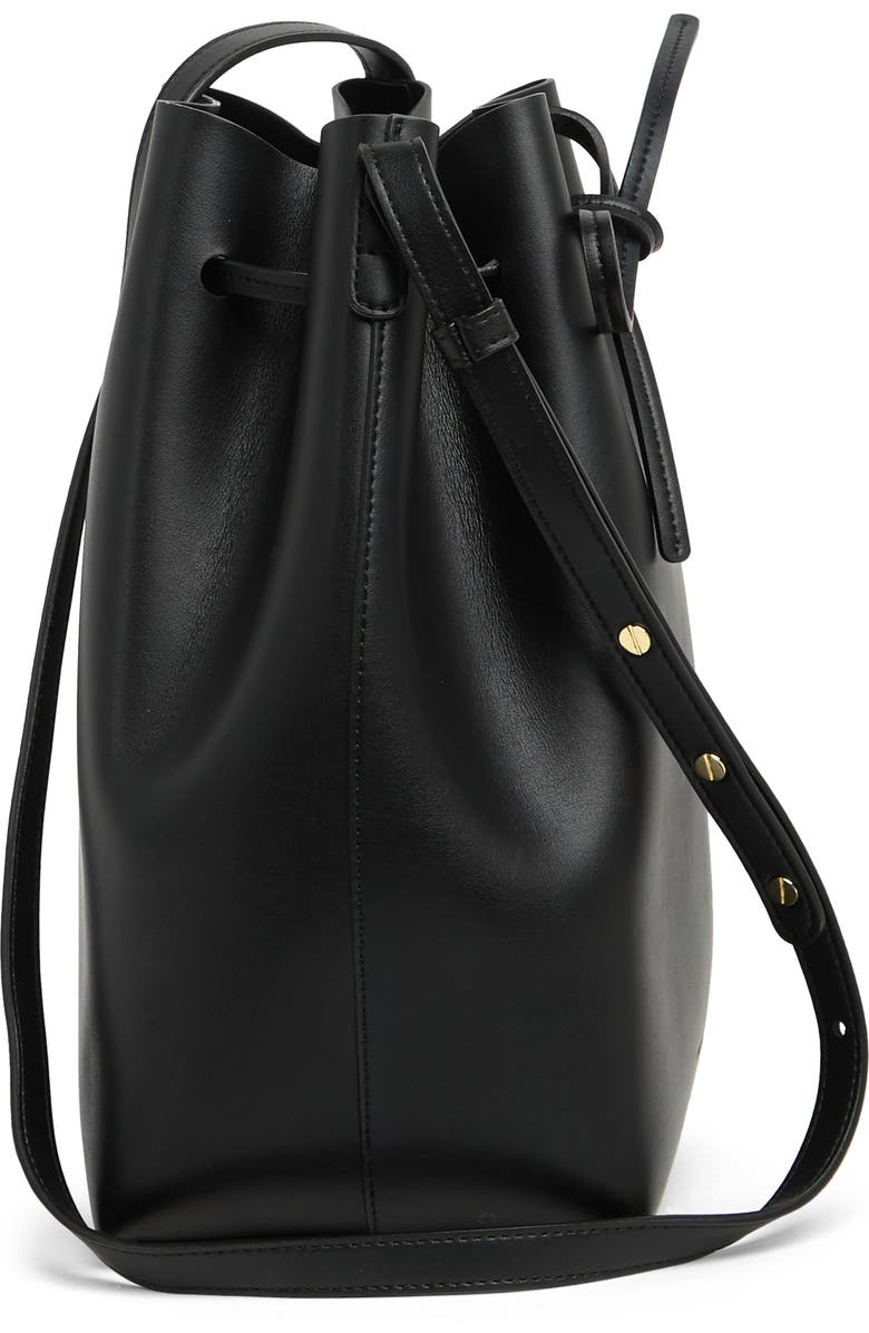 Mansur Gavriel Leather Bucket Bag, Alternate, color,