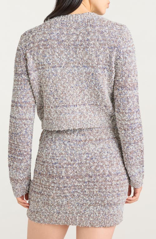 Cinq À Sept Kori Crop Cardigan In Gray