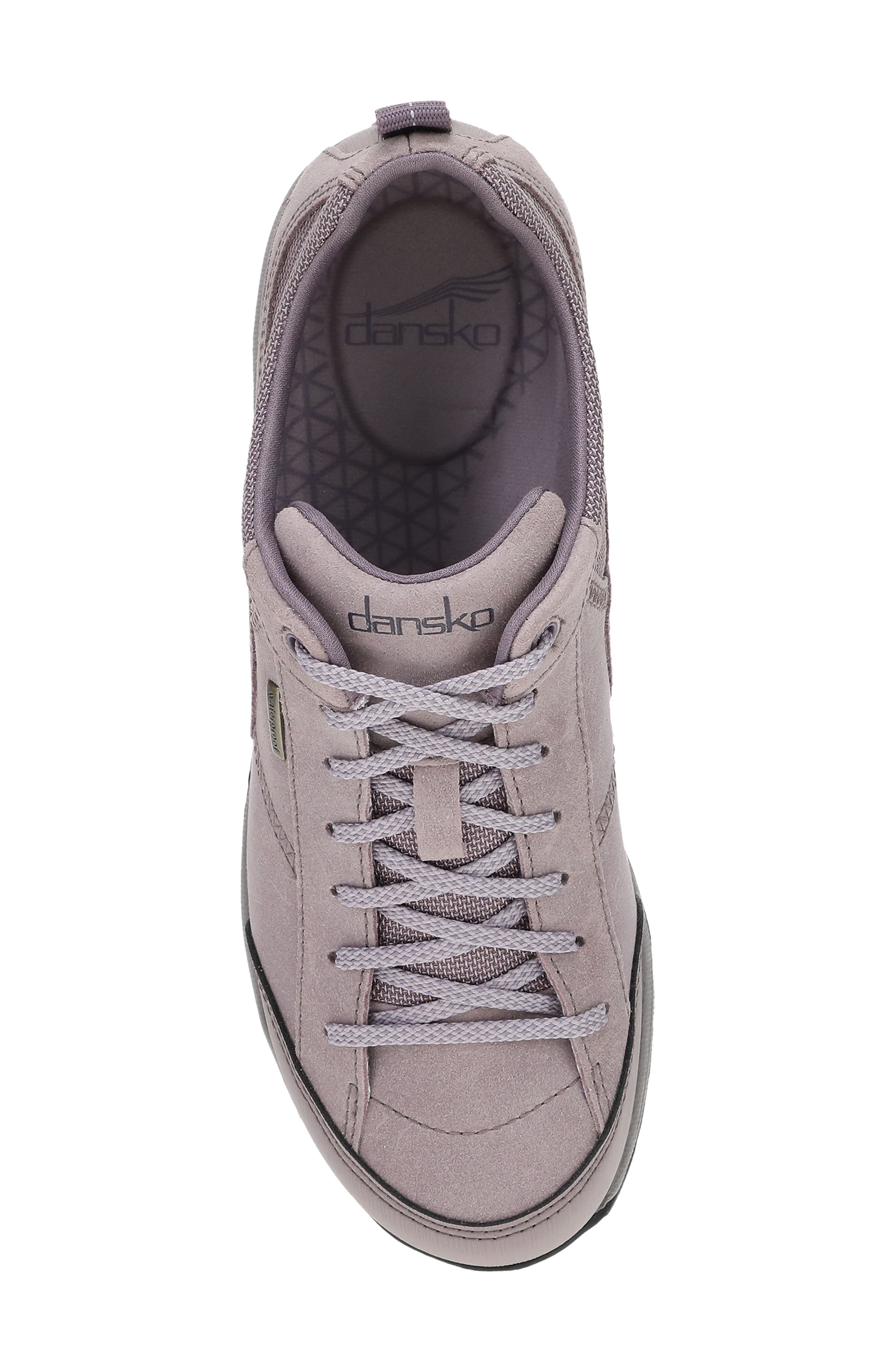'Paisley' Waterproof Sneaker, Alternate, color, DUSTY LILAC