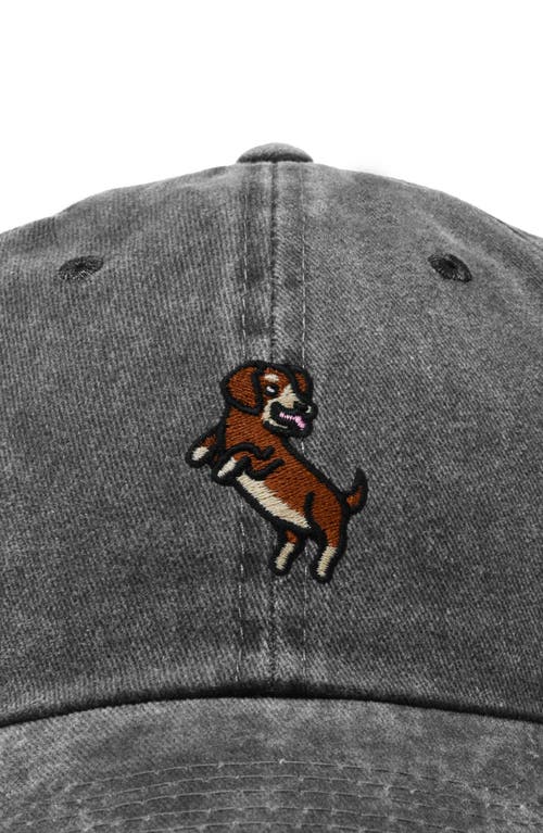DALIX DALIX DACHSHUND EMBROIDERED DAD CAP