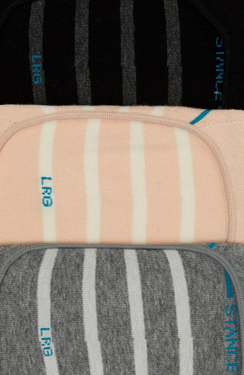 Stance Assorted 3-Pack Stripe No-Show Socks, Alternate, color, 
