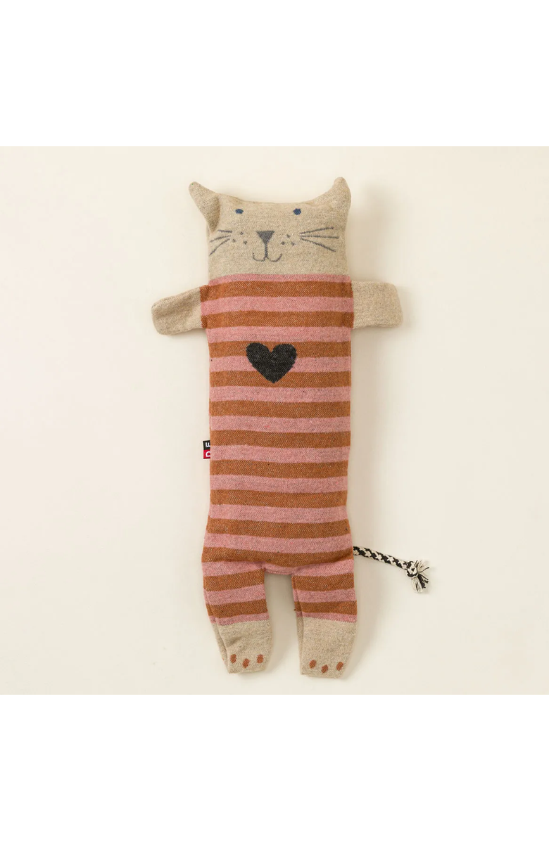 Uncommon Goods On the Go Super Soft Upcycled Blanket in a Lovie by Indigo 11 / David Fussenegger, Alternate, color, Cat