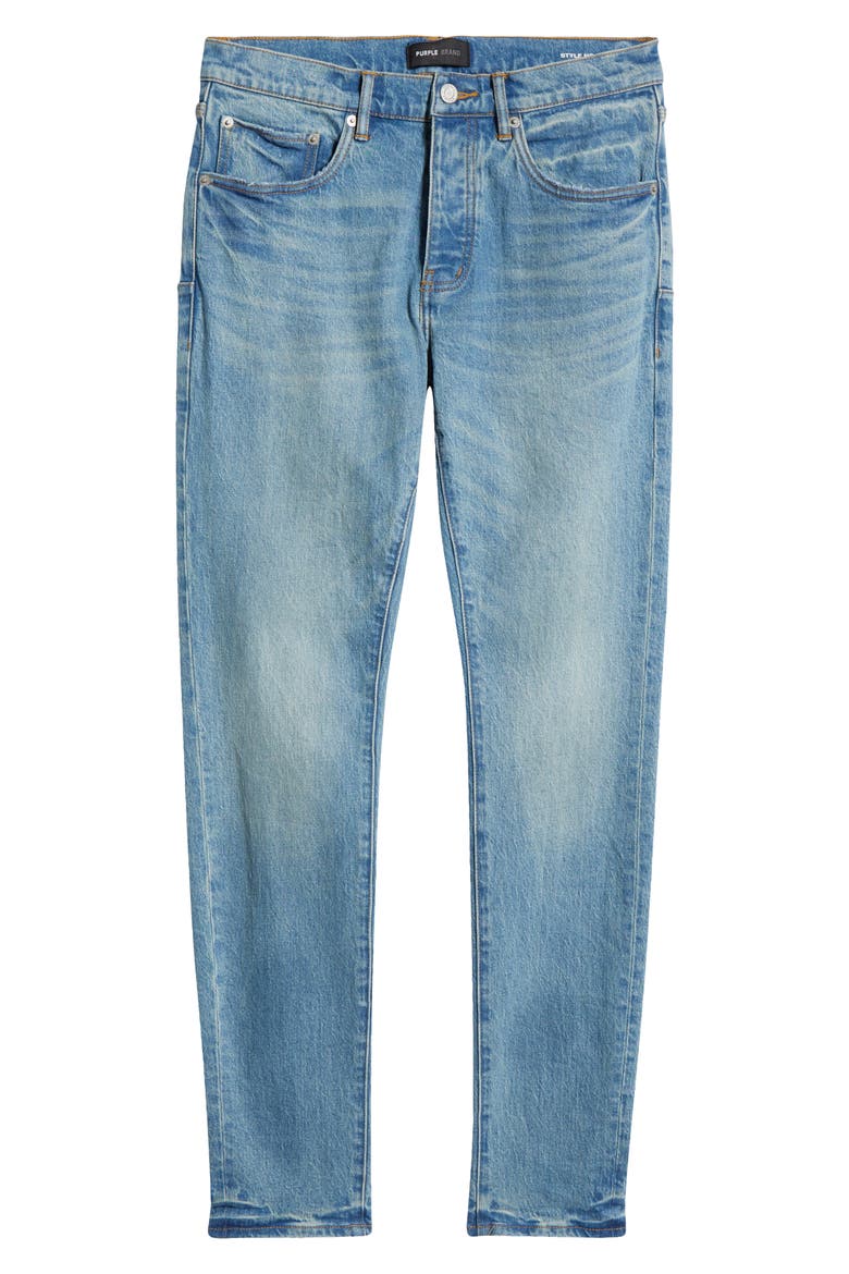 '90s Worn Skinny Jeans, Main, color, LIGHT INDIGO