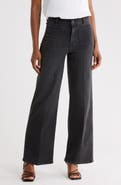 FRAME The Bardot Pocket High Waist Wide Leg Jeans