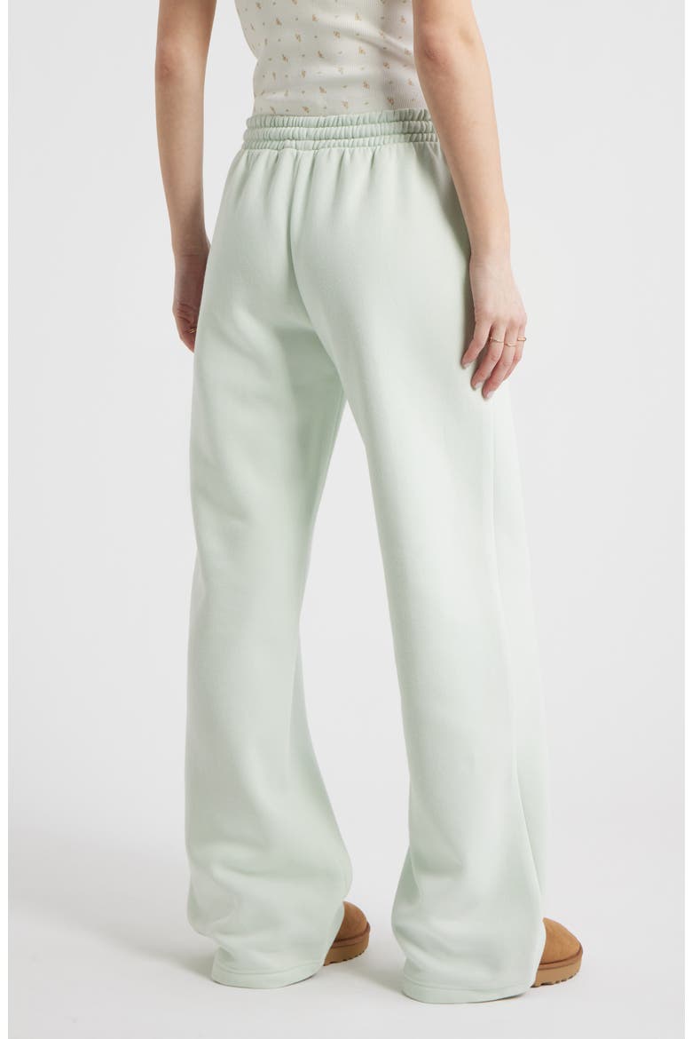 Baggy Wide Leg Sweatpants, Alternate, color, GREEN CLOUD