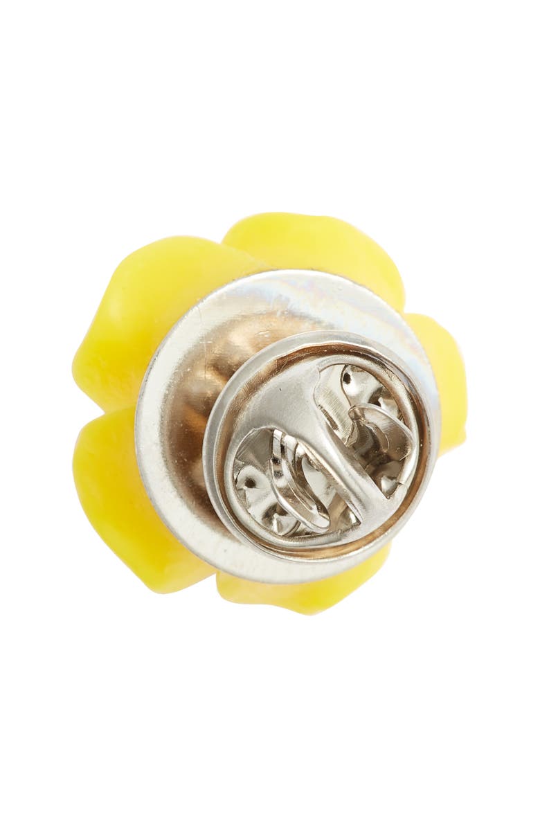 CLIFTON WILSON Floral Lapel Pin, Alternate, color, 