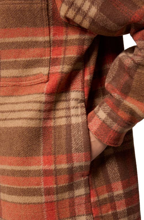 Columbia Wildest Venture™ Fleece Coat In Brown