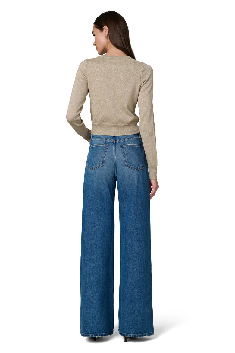 The Mia High Waist Wide Leg Jeans, Alternate, color, ZEAL