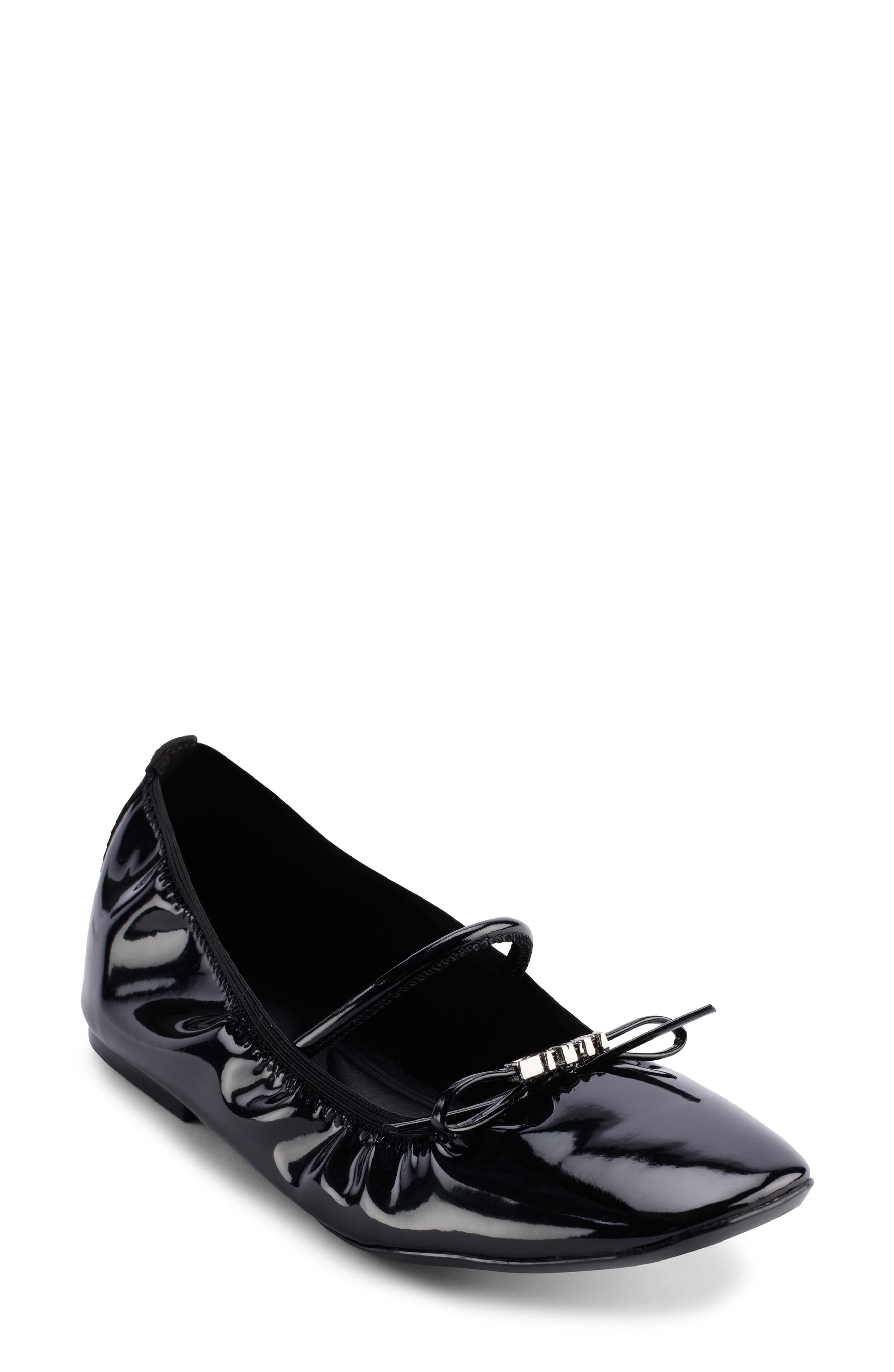 Dale Mary Jane Ballet Flat, Main, color, BLACK