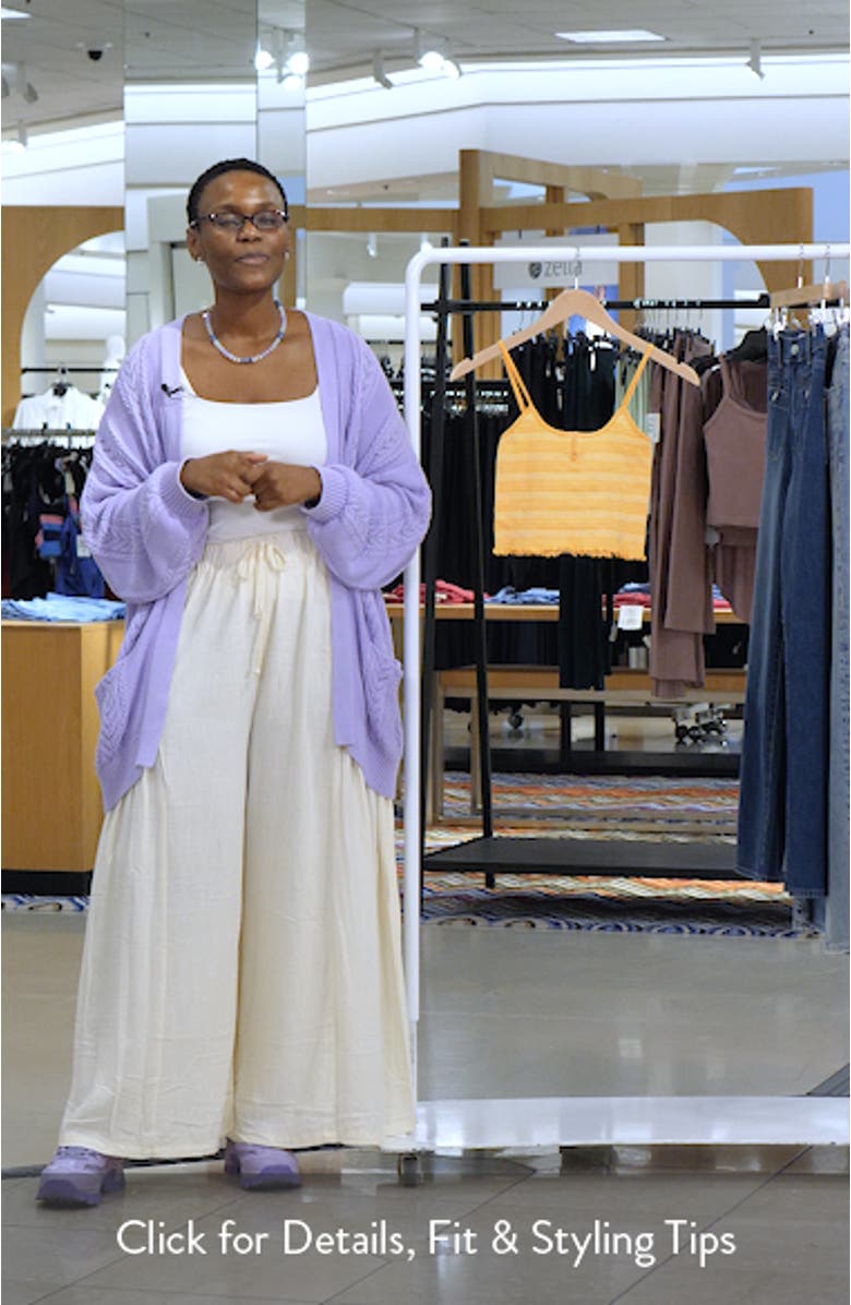 Snap Into It Crop Pajama Henley Tank, sales video thumbnail