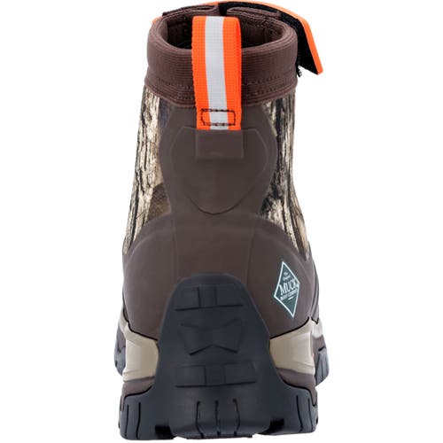 Muck Mid Zip Ankle Boot In Brown