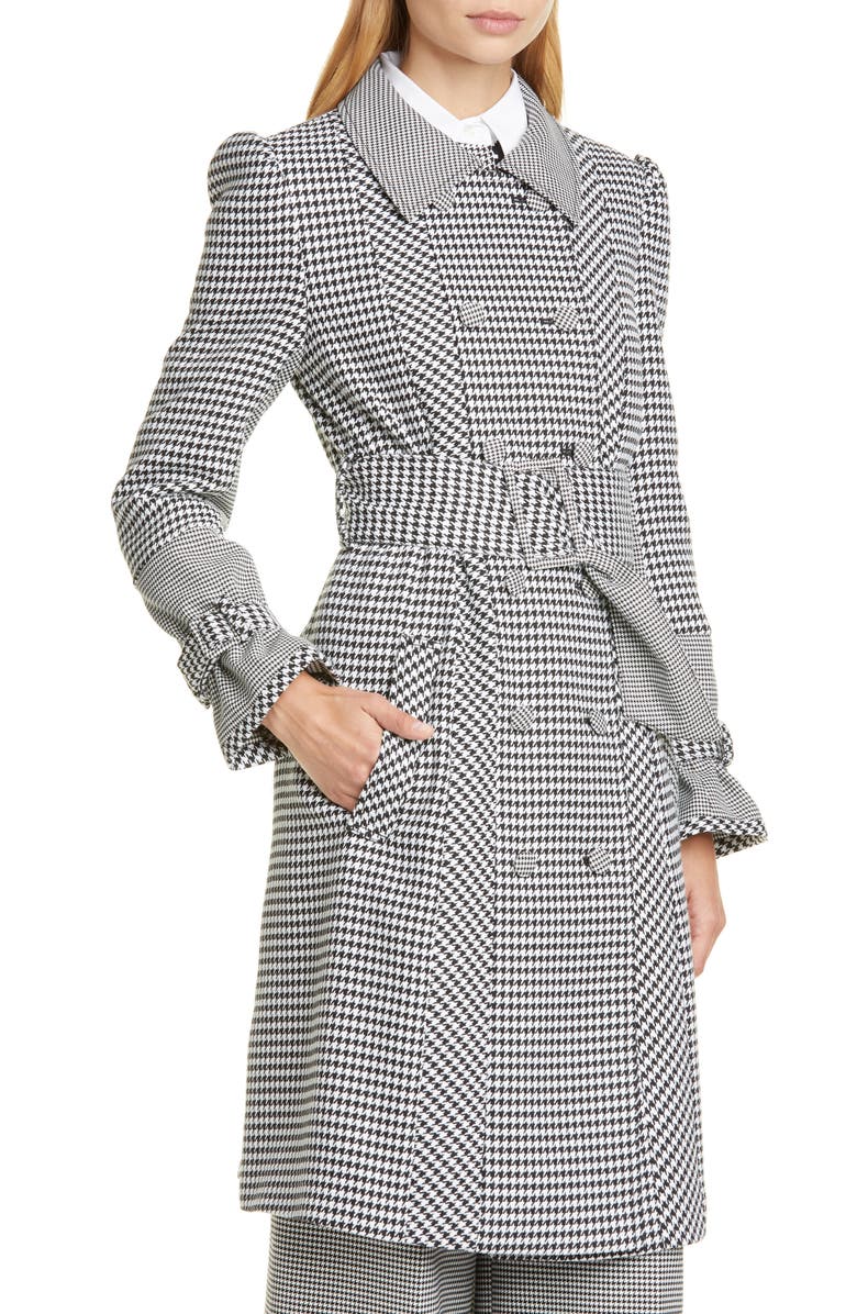 Tommy Hilfiger Tommy x Zendaya Houndstooth Trench Coat, Alternate, color,