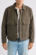 Marine Layer Waxed Canvas Trucker Jacket