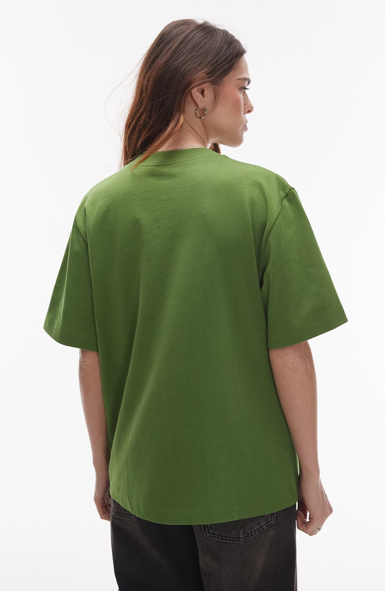 Topshop Relaxed Fit Cotton T-Shirt, Alternate, color,